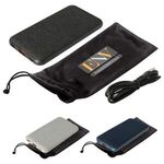 Buy 10000 Mah Wireless Charging Pad & Power Bank With Pouch