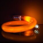 11" Coil Tube Bracelets w/Flashing LED Lights -  