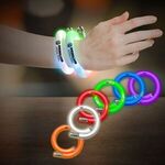 11" Coil Tube Bracelets w/Flashing LED Lights -  