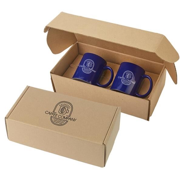 Main Product Image for Imprinted 11 Oz Sunrise Ceramic Mugs Gift Set