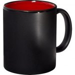 11 oz. Color Karma Mug - Black-red