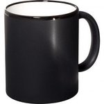 11 oz. Color Karma Mug - Black-white