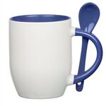 11 Oz. Full Color Stoneware Spooner Mug -  