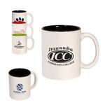 Buy Promotional 11 Oz Two Tone C-Handle Mug