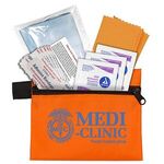 11Pcs Antiseptic and Protective Health Living Pack in Zipper - Orange