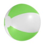 12" Beach Ball - White-green