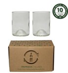 12 oz 2 Pack of Glasses - Clear