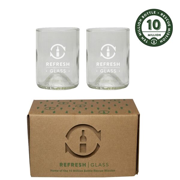 Main Product Image for Duo 12 Oz Glasses 2 Pack - Clear