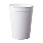 12 oz Smooth-sided Sports Sipper Offset Printed - White