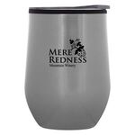 12 Oz. Napa Stemless Wine Cup - Silver