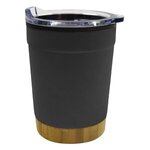 12 Oz. Nova Stainless Steel Tumbler - Black