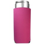 12 Oz. Slim Seltzer Coolie - Magenta