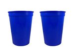 12 oz. Smooth Walled Stadium Cup - Royal Blue