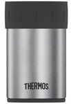 12 oz. Thermos Double Wall Stainless Steel Can Insulator - Matte Steel