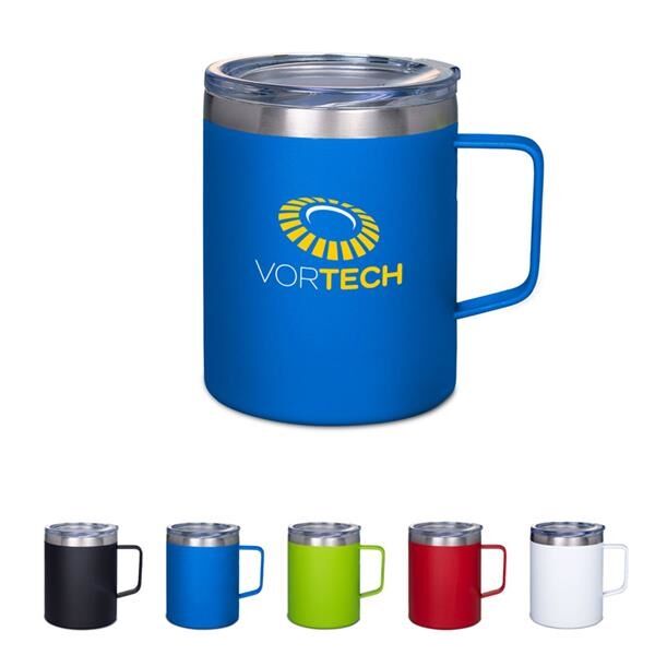 Main Product Image for Advertising 12 Oz Vacuum Insulated Coffee Mug With Handle