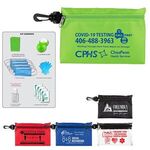 Buy 12 Piece Safety Kit In Zipper Pouch With Carabiner