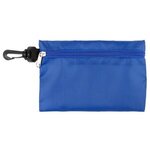 12 Piece Safety Kit in Zipper Pouch with Carabiner - Blue