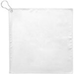 12x12 Golf Towel w/Grommet - 200GSM