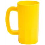 14, 22, and 32 oz. Single Wall Stein - Athletic Yellow