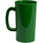 14, 22, and 32 oz. Single Wall Stein -  Kelly Green