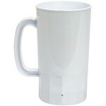 14, 22, and 32 oz. Single Wall Stein -  white