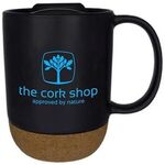 14 oz Ceramic Cork Bottom Mug -  