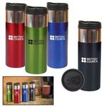 Buy Stainless Steel Tumbler with Chrome Band 14 oz