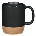 14 Oz. Cork Base Ceramic Mug -  