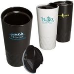 Buy Custom 14 Oz. Double Wall Ceramic Textured Tumbler