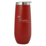 14 Oz. Korabel Stemless Champagne Flute - Red