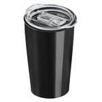 14 oz. Metalike Sentinel Tumbler with Slide Lid - Metallic Black