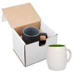 14 oz. Morning Show Barrel Mug in Individual Mailer -  