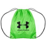 14.5x17.5 210D Polyester Drawstring Backpack - Lime Green