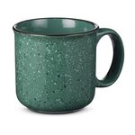 15 oz. Campfire Ceramic Mug - Hunter Green