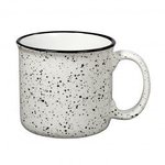 15 oz. Campfire Ceramic Mug  - White