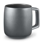 15 oz. Geo Square Handle Ceramic Mug -  