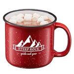 15 oz. Speckle-It Ceramic Camping Mug - Red