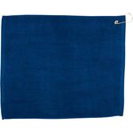 15" x 18" Hemmed Color Towel - Free FedEx Ground Shipping - Royal Blue