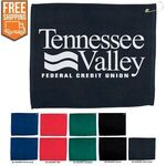 15" x 18" Hemmed Color Towel - Free FedEx Ground Shipping -  