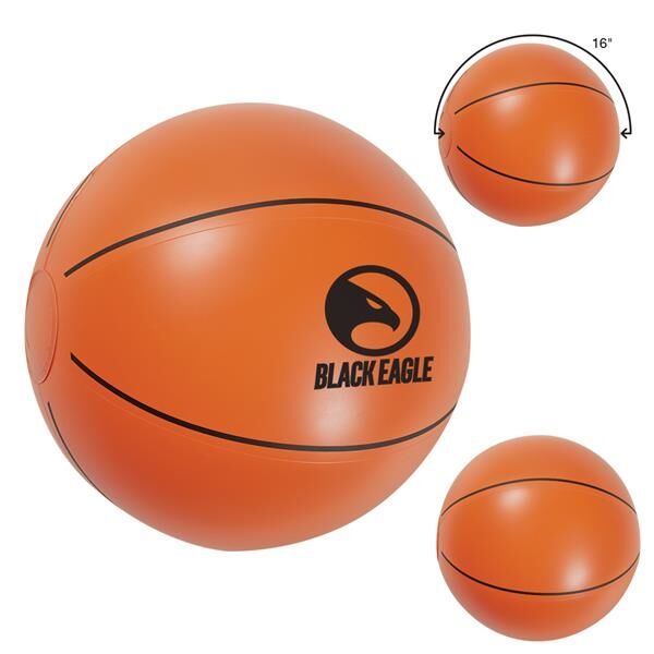 Main Product Image for Advertising 16" Basketball Beach Ball