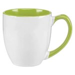 16 oz Two-Tone Ceramic Bistro Mug