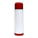 16 Oz. Denali Thermos - White with Red