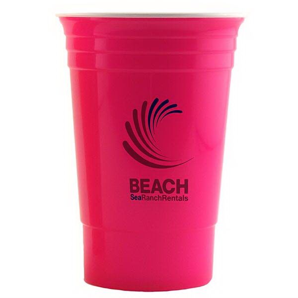 Main Product Image for Custom Printed Party Cup Double Walled 16 oz