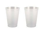 16 oz. Frost-Flex Plastic Stadium Cup - High Quantity - Frosted