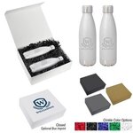 Buy Giveaway 16 Oz Iced Out Swiggy Stainless Steel Bottle Gift Set