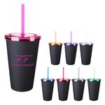 16 Oz. Newport Tumbler with Straw -  