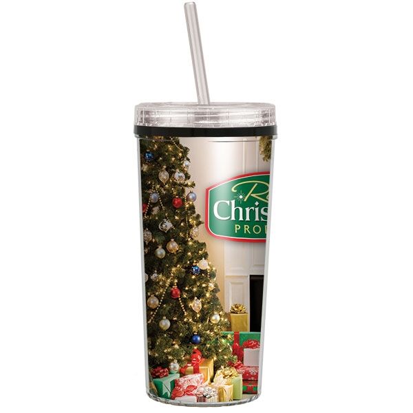 Main Product Image for 16 Oz Niagara Insulated Tumbler With Screw On Straw Lid