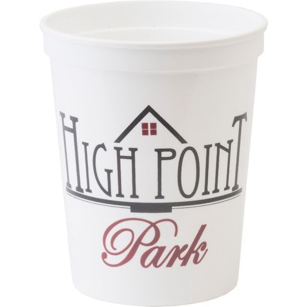 Main Product Image for 16 Oz Smooth Walled Stadium Cup With Automated Silkscreen