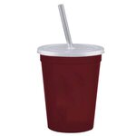 16 Oz. Sport Sipper - Maroon