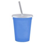 16 Oz. Sport Sipper - Transparent Blue